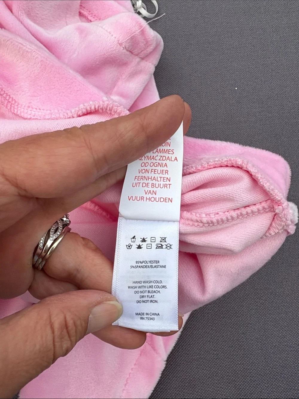 Isaac Mizrahi Pink Kids Hooded Pajama Set with Glitter Paw
